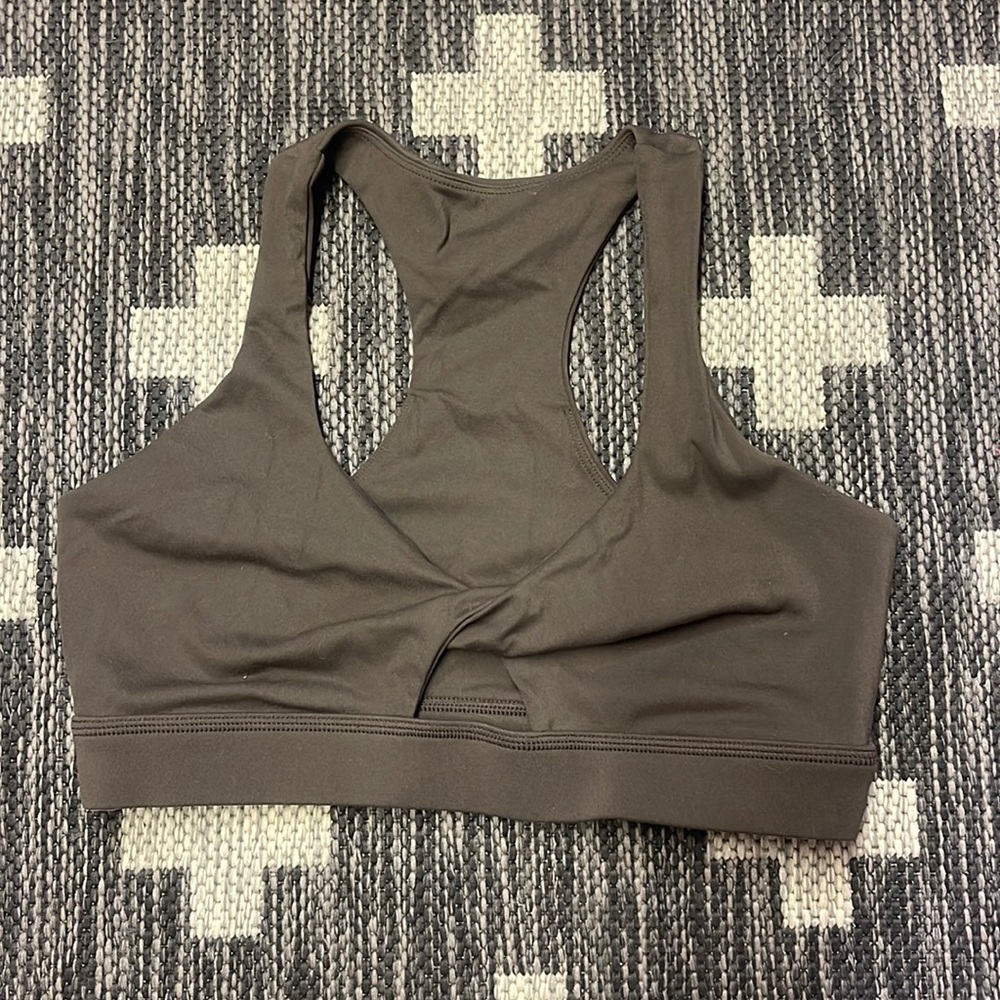 Vital Apparel Medium Sports Bra Brown